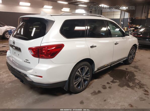 5N1DR2DM3LC581332 2020 NISSAN PATHFINDER White Trasero derecho