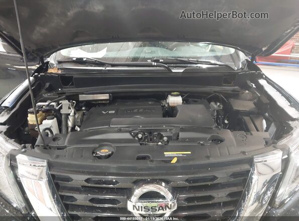5N1DR2DM8LC610582 2020 NISSAN PATHFINDER Black Вид ззаду