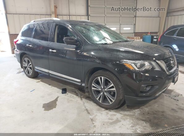 5N1DR2DM8LC610582 2020 NISSAN PATHFINDER Black Передня права чверть
