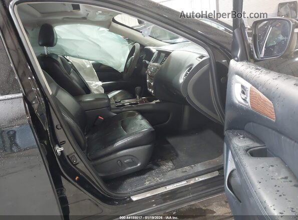 5N1DR2DM8LC610582 2020 NISSAN PATHFINDER Black Вид салону спереду