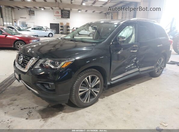 5N1DR2DM8LC610582 2020 NISSAN PATHFINDER Black Передня ліва чверть