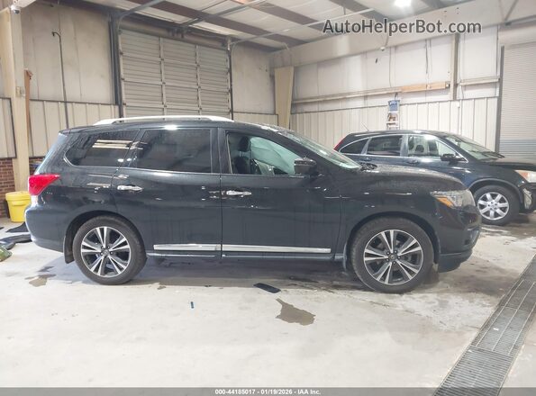 5N1DR2DM8LC610582 2020 NISSAN PATHFINDER Black Вид задньої частини салону