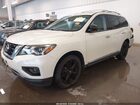 2017 Nissan Pathfinder Platinum Белый vin: 5N1DR2MM0HC663770