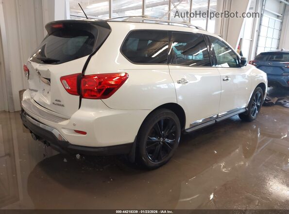 5N1DR2MM0HC663770 2017 NISSAN PATHFINDER Белый Задняя правая четверть