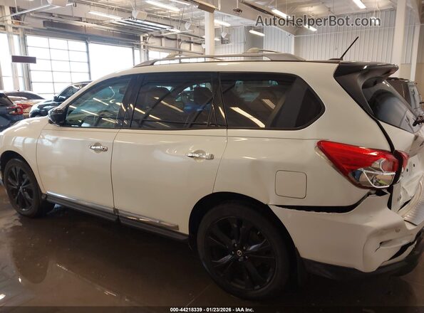 5N1DR2MM0HC663770 2017 NISSAN PATHFINDER Белый Панорамный вид салона 360°