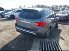 2018 Nissan Pathfinder S Серый vin: 5N1DR2MM0JC651365