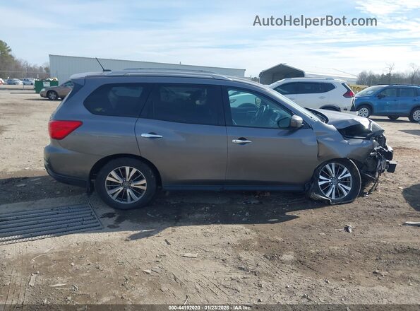 5N1DR2MM0JC651365 2018 NISSAN PATHFINDER Серый Вид щитка приборов