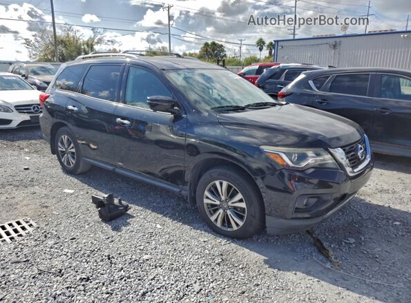 5N1DR2MM1HC629742 2017 NISSAN PATHFINDER Черный Передняя правая четверть
