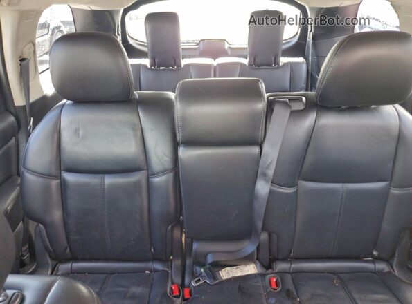 5N1DR2MM1HC629742 2017 NISSAN PATHFINDER Черный Вид задних сидений