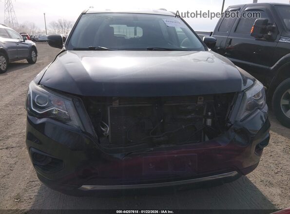 5N1DR2MM1JC676405 2018 NISSAN PATHFINDER Black Սարքավորումների վահանակի տեսք