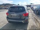 2019 Nissan Pathfinder Sv Серый vin: 5N1DR2MM1KC580162
