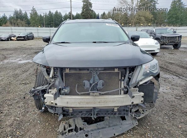 5N1DR2MM2JC641999 2018 NISSAN PATHFINDER Black Widok z przodu