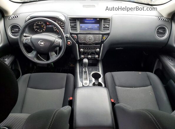 5N1DR2MM2JC641999 2018 NISSAN PATHFINDER Black Widok deski rozdzielczej