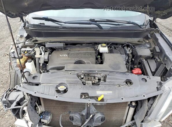 5N1DR2MM2JC641999 2018 NISSAN PATHFINDER Black Widok komory silnika