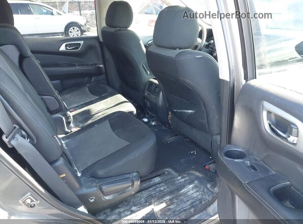 5N1DR2MM2JC659743 2018 NISSAN PATHFINDER Gray Вид наклейки з VIN-кодом