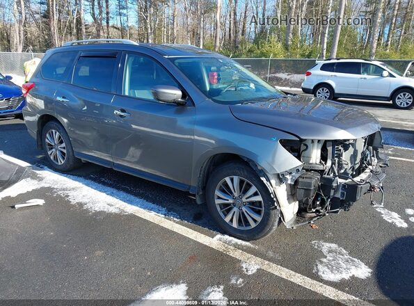 5N1DR2MM2JC659743 2018 NISSAN PATHFINDER Gray Передня права чверть