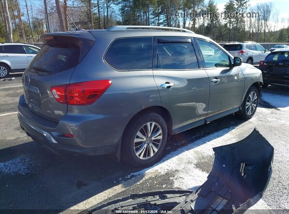 5N1DR2MM2JC659743 2018 NISSAN PATHFINDER Gray Задня права чверть