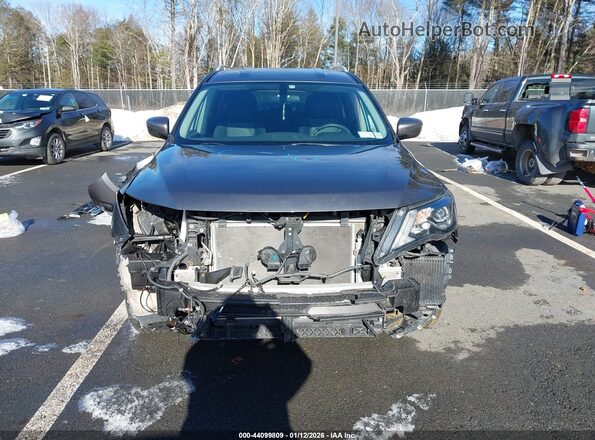 5N1DR2MM2JC659743 2018 NISSAN PATHFINDER Gray Вид задньої частини салону