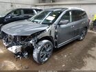 2019 Nissan Pathfinder Platinum Gray vin: 5N1DR2MM2KC602766