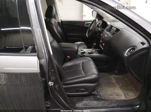 5N1DR2MM2KC602766 2019 NISSAN PATHFINDER Gray Widok wnętrza z przodu