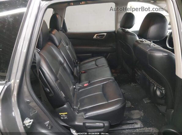 5N1DR2MM2KC602766 2019 NISSAN PATHFINDER Gray Widok naklejki z numerem VIN
