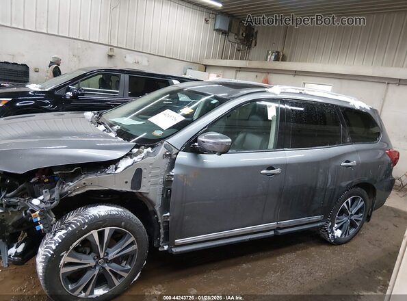 5N1DR2MM2KC602766 2019 NISSAN PATHFINDER Gray 