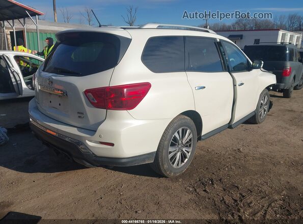 5N1DR2MM3JC634401 2018 NISSAN PATHFINDER White Задня права чверть