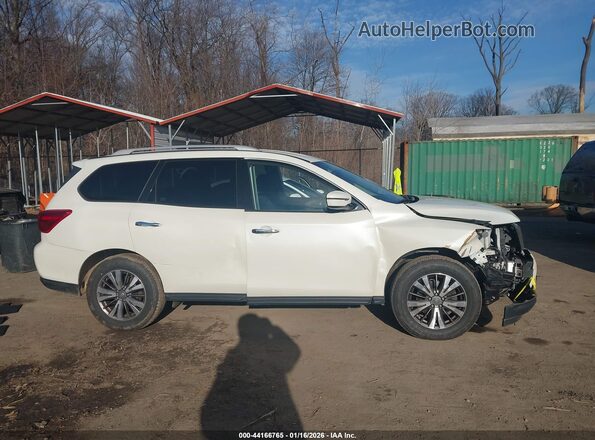 5N1DR2MM3JC634401 2018 NISSAN PATHFINDER White Вид задньої частини салону