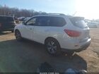 2018 Nissan Pathfinder Sv White vin: 5N1DR2MM3JC634401