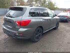 2018 Nissan Pathfinder Sl Серый vin: 5N1DR2MM3JC639579