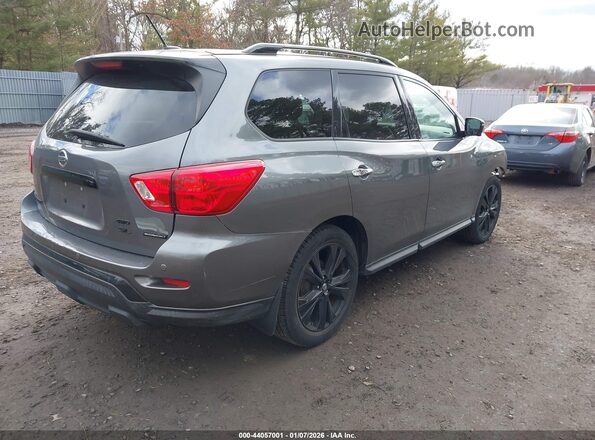 5N1DR2MM3JC639579 2018 NISSAN PATHFINDER Серый Задняя правая четверть