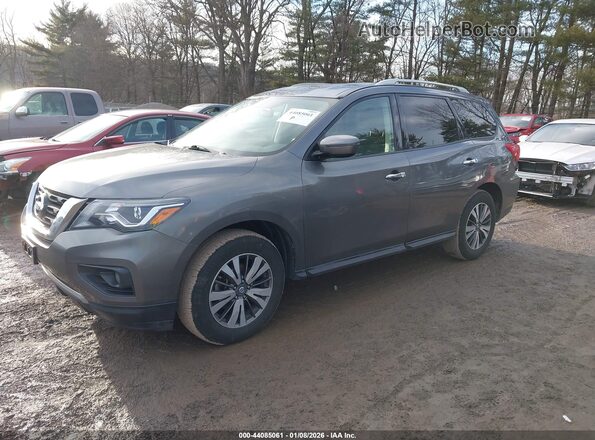 5N1DR2MM3KC576968 2019 NISSAN PATHFINDER Серый Передняя левая четверть