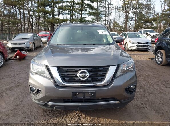 5N1DR2MM3KC576968 2019 NISSAN PATHFINDER Серый Вид щитка приборов