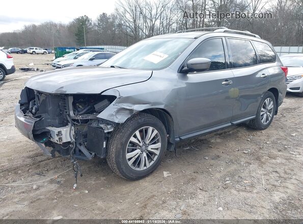 5N1DR2MM4JC614433 2018 NISSAN PATHFINDER Серый Передняя левая четверть