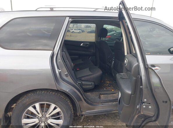 5N1DR2MM4JC614433 2018 NISSAN PATHFINDER Серый Вид наклейки с VIN-кодом