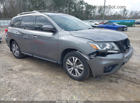 5N1DR2MM4JC614433 2018 NISSAN PATHFINDER Серый Передняя правая четверть