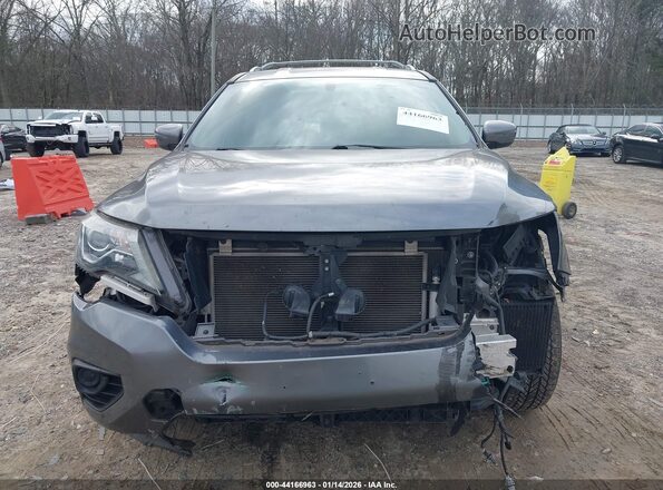 5N1DR2MM4JC614433 2018 NISSAN PATHFINDER Серый Вид задней части салона
