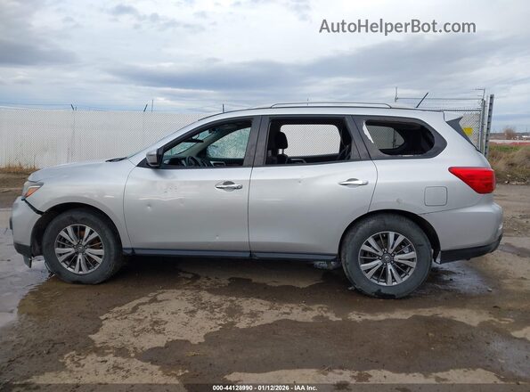 5N1DR2MM5JC637204 2018 NISSAN PATHFINDER Silver Вид задньої частини салону