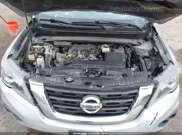 5N1DR2MM5JC637204 2018 NISSAN PATHFINDER Silver Вид ззаду