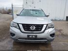 2018 Nissan Pathfinder Sv Silver vin: 5N1DR2MM5JC637204