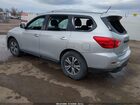2018 Nissan Pathfinder Sv Silver vin: 5N1DR2MM5JC637204
