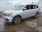 2018 Nissan Pathfinder Sv Silver vin: 5N1DR2MM5JC637204