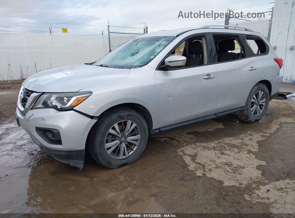 5N1DR2MM5JC637204 2018 NISSAN PATHFINDER Silver Передня ліва чверть