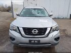 2018 Nissan Pathfinder Sv Silver vin: 5N1DR2MM5JC637204
