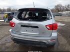 2018 Nissan Pathfinder Sv Silver vin: 5N1DR2MM5JC637204
