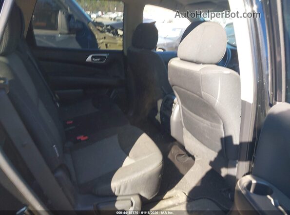 5N1DR2MM5JC649241 2018 NISSAN PATHFINDER Black VIN კოდის სტიკერის ხედი