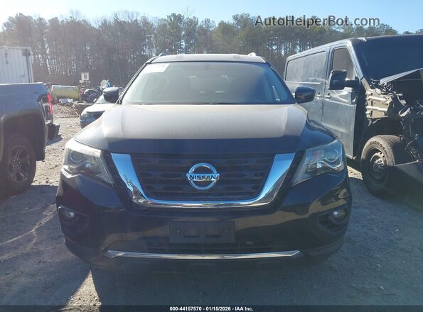 5N1DR2MM5JC649241 2018 NISSAN PATHFINDER Black ხელსაწყოთა პანელის ხედი