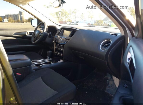 5N1DR2MM6JC619584 2018 NISSAN PATHFINDER Gray Вид салону спереду