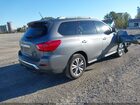 2018 Nissan Pathfinder Sv Gray vin: 5N1DR2MM6JC619584