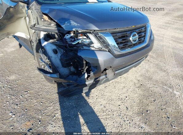 5N1DR2MM6JC619584 2018 NISSAN PATHFINDER Gray Вид спереду